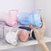 New mDesign Fridge Wine Rack water bottle Kitchen Storage Stacking Organizer set
