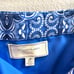 Anthropologie Moulinette Soeurs Blue Floral Pencil Skirt Side Split Women Size 2
