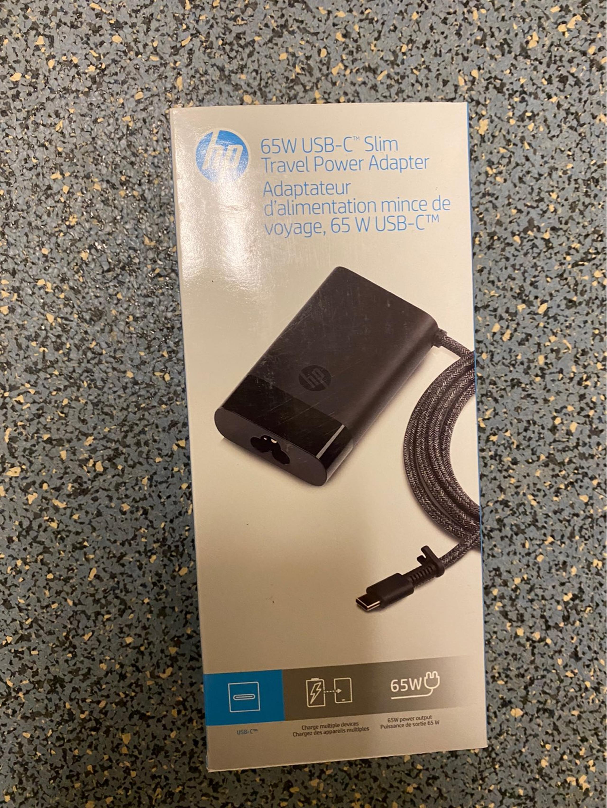 HP USB-C TRAVEL POWER ADAPTER