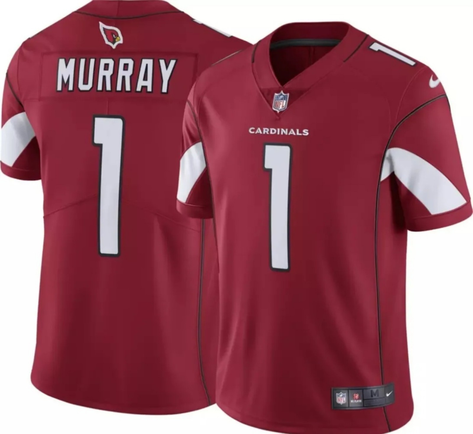 Nike Kyler Murray Cardinal Arizona Cardinals Vapor Limited Jersey Men's Size M