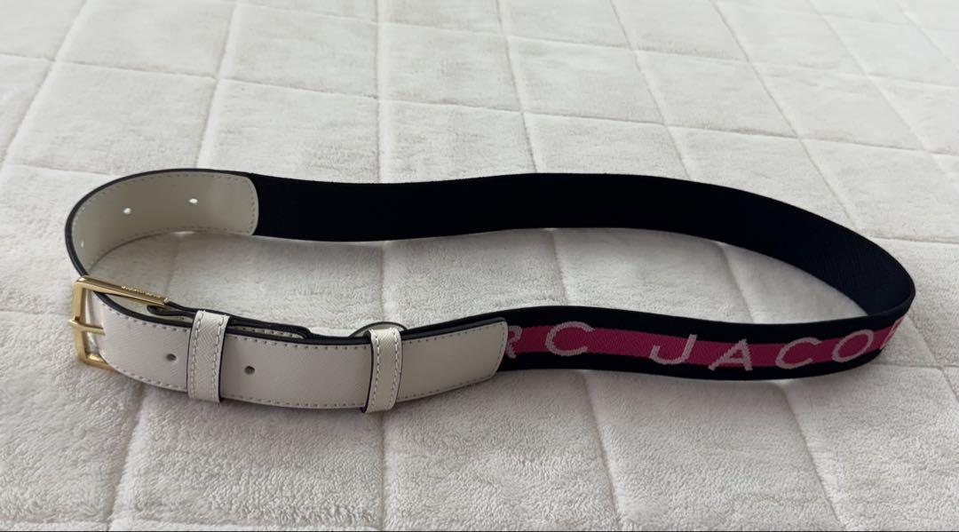 Rare MARC JACOBS Mark Jacobs Belt with Gold Hardware