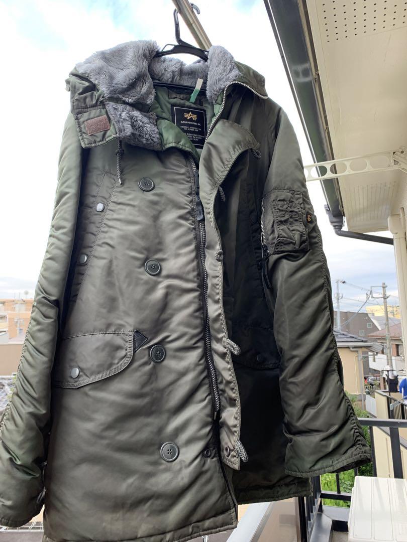 ALPHA INDUSTRIES Mod Coat Olive Green