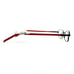 Technolite Flex Kids Eyeglasses Frames TLF 1008 BK/RD Black Red 48-17-130
