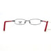 Technolite Flex Kids Eyeglasses Frames TLF 1008 BK/RD Black Red 48-17-130