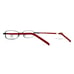 Technolite Flex Kids Eyeglasses Frames TLF 1008 BK/RD Black Red 48-17-130