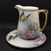 H&M Austria Small Creamer Pitcher and Small Tray Butterfly Flower Clara Russell