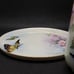 H&M Austria Small Creamer Pitcher and Small Tray Butterfly Flower Clara Russell