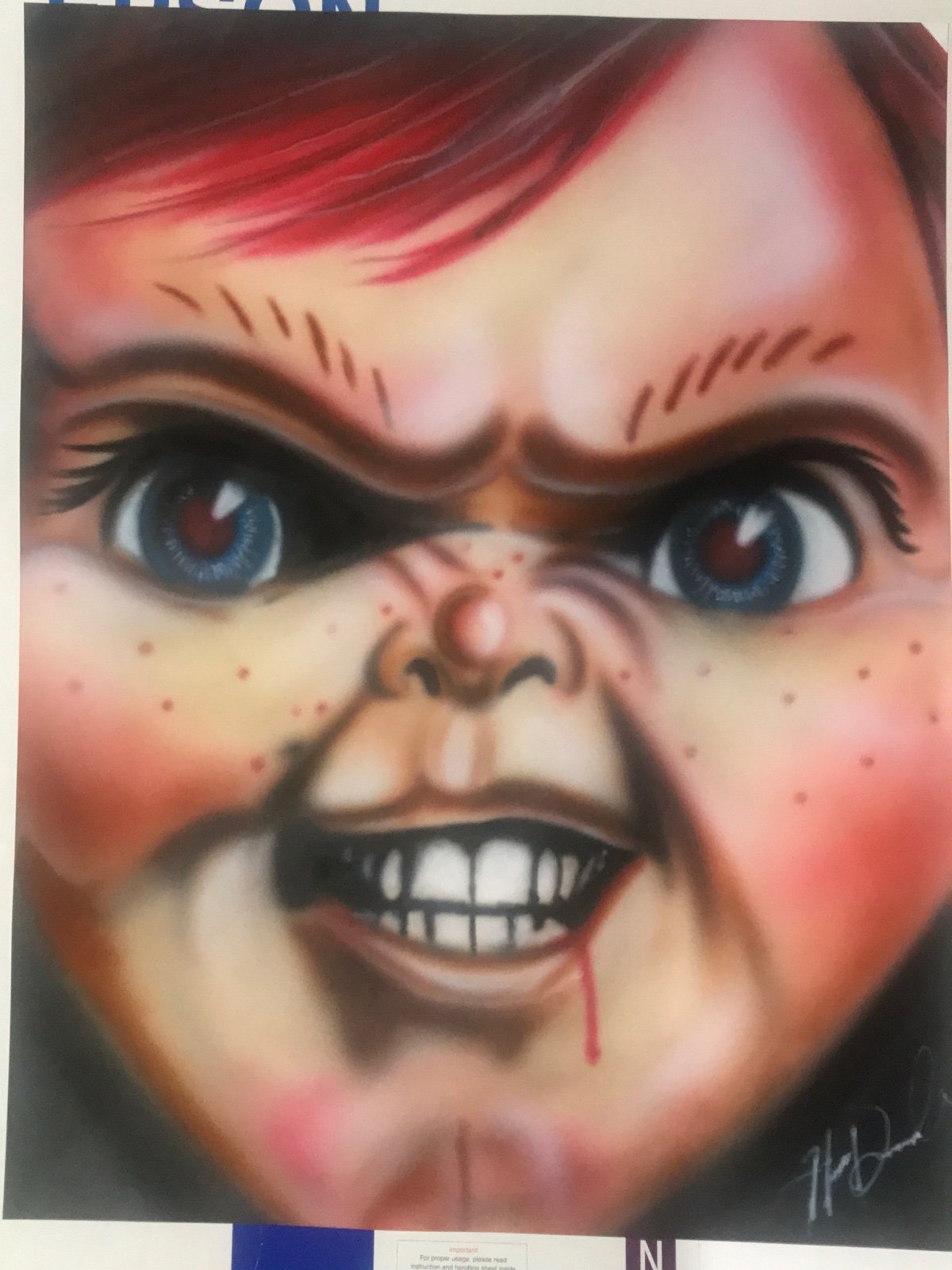 Choky Art airbrush paper photo Premium Semimatte 17x22