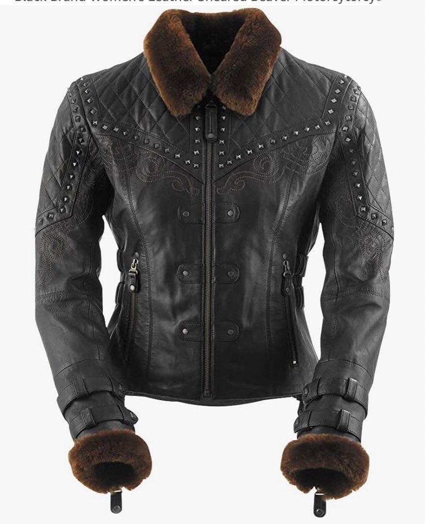 leather jacket women