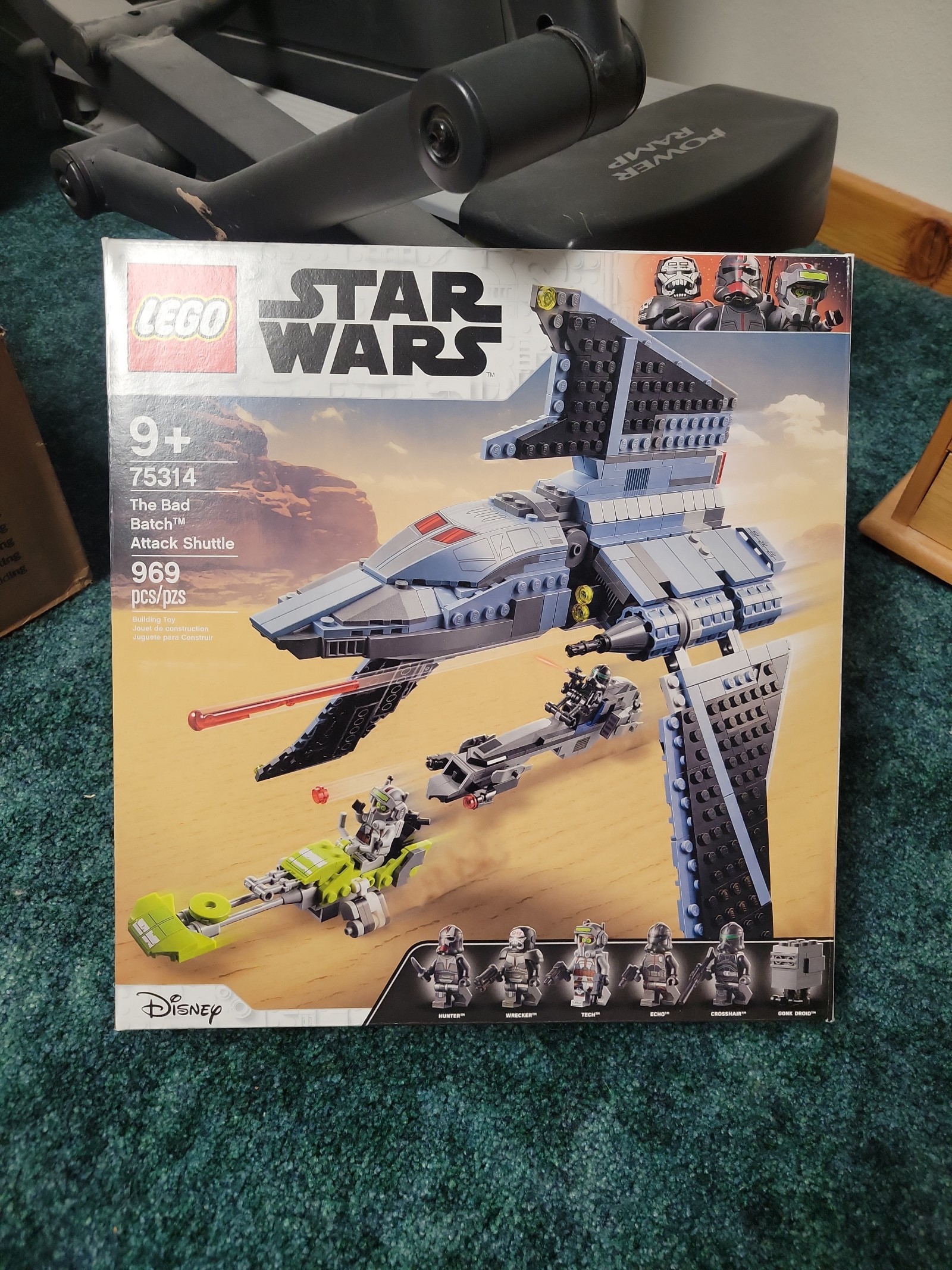 LEGO 75314 The Bad Batch Attack Shuttle Star Wars