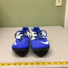 Nike Men's Rival S Cleats, Blue/White, 12R
