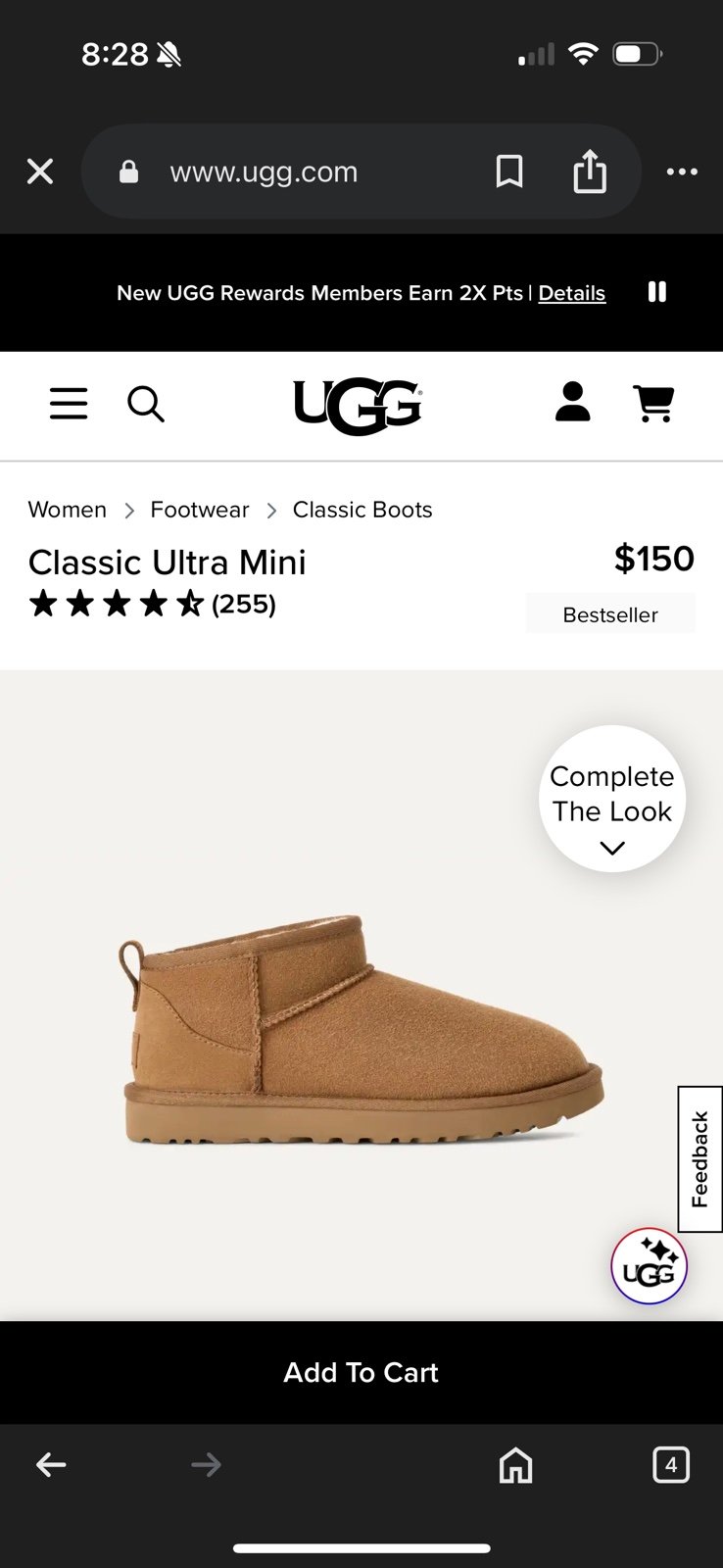 Ugg ultra mini