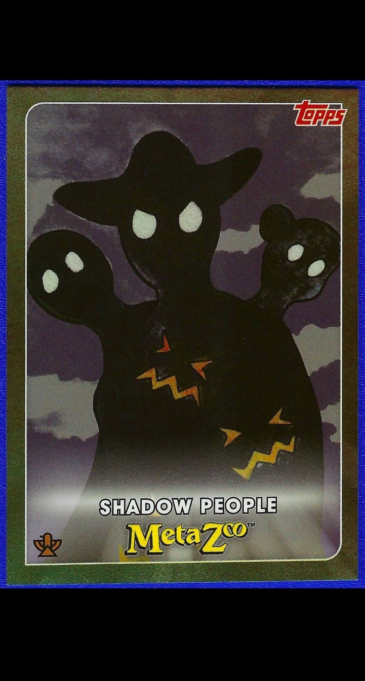 2021 Topps Metazoo Cryptid Nation Series 0 Shadow People Foil 2021 Topps Metazoo Cryptid Nation Series 0 Shadow People Foil