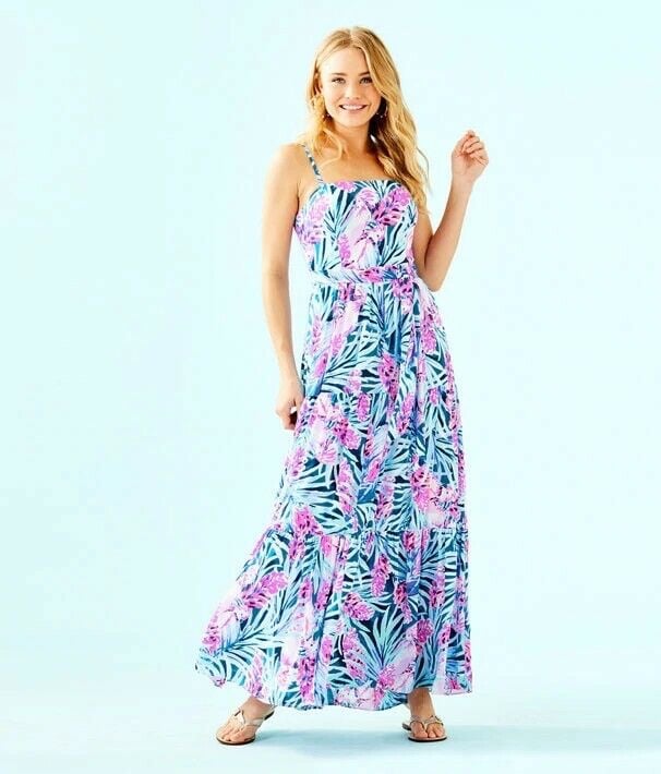 Lilly Pulitzer Aviana Maxi Dress Size 4