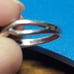 Black/White Diamond Ring