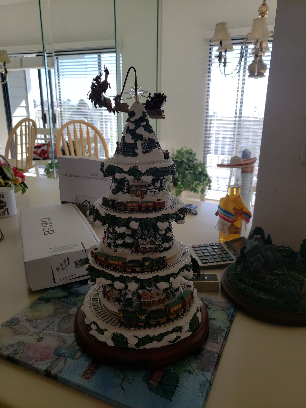 vintage ceramic christmas tree