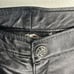 vtg HARLEY DAVIDSON motorycle pants 30”X29” black leather Y2K bootcut sz 4