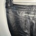 vtg HARLEY DAVIDSON motorycle pants 30”X29” black leather Y2K bootcut sz 4