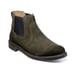 New Florsheim Men's Olive Suede Field Plain Toe Gore Leather Ankle Boots Size 8M