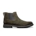New Florsheim Men's Olive Suede Field Plain Toe Gore Leather Ankle Boots Size 8M