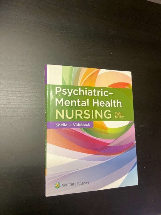 PSYCHIATRIC MENTAL HEALTH NURSING 8TH EDITION