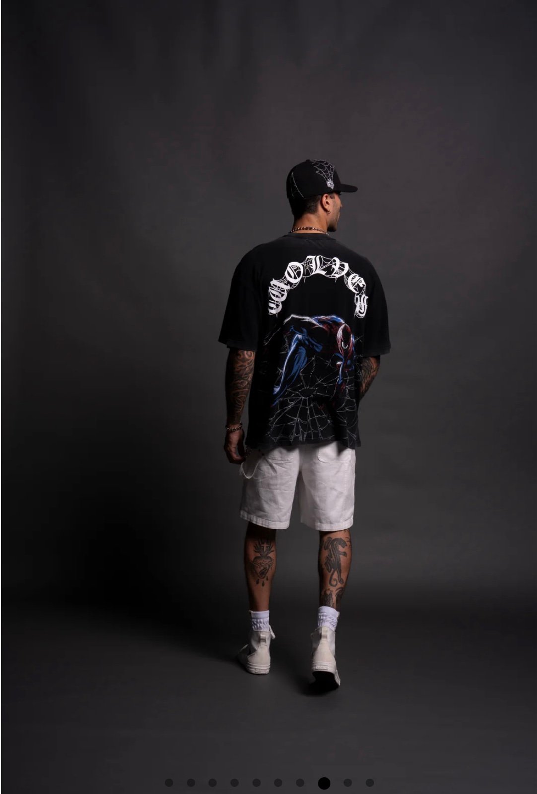 DARC SPORT X MARVEL SPIDER-MAN “ SPIDERMANS WEB” SHIRT- MEDIUM