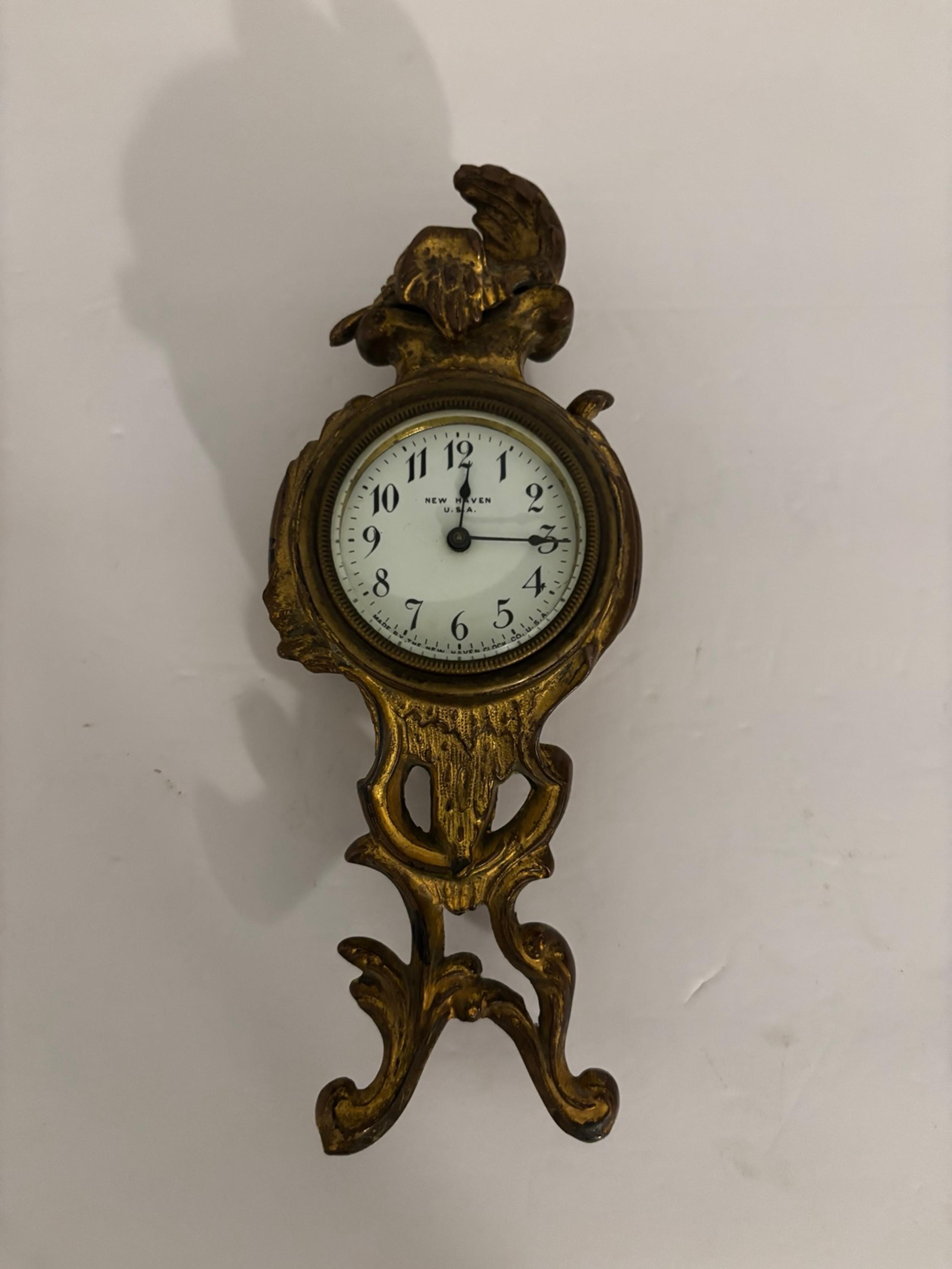 Antique New Haven Clock Company clock