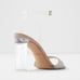 Aldo Clear Heels (Miracia) size 5