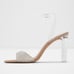 Aldo Clear Heels (Miracia) size 5