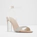 Aldo Clear Heels (Miracia) size 5