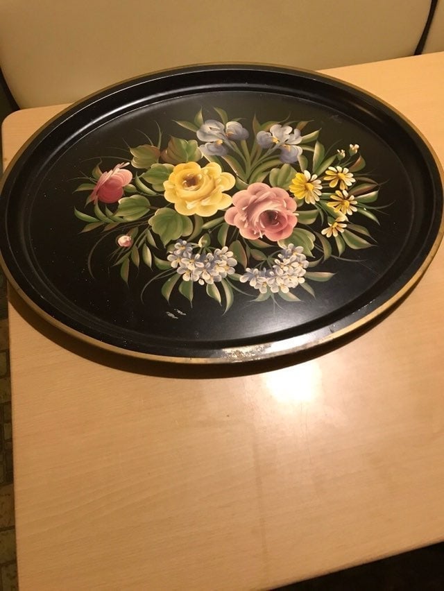 HAND PAINTED PILGRIM ART
