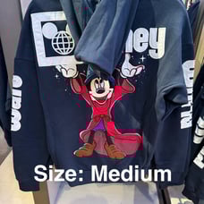 New!! 2025 Disney Mickey Mouse Sorcerer Fantasia Hoodie Jacket