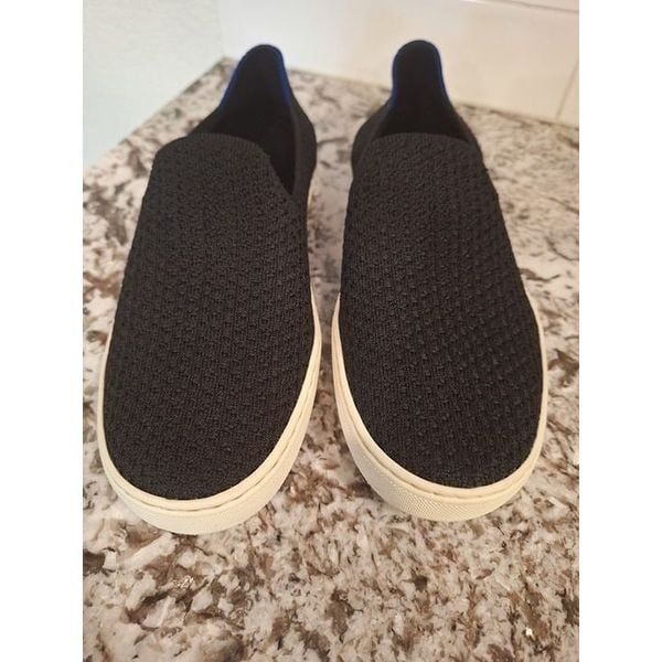 Rothy's black slip one sneaker size 8.5