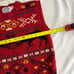 Vintage Cambridge Dry Goods winter sweater vest Deer Fight wool knit womens M