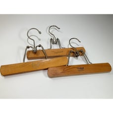Vintage Wooden Pants Clamp Hanger The Setwell, Walleen, Diptomat 10