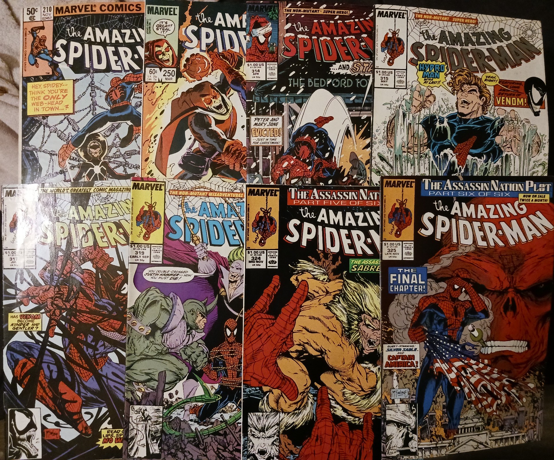 Amazing spider man Lot (8 books) (key books)