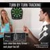 Compact Electronic Party Dorm Room Game Room Wall Soft Dart Tip Board Target Set