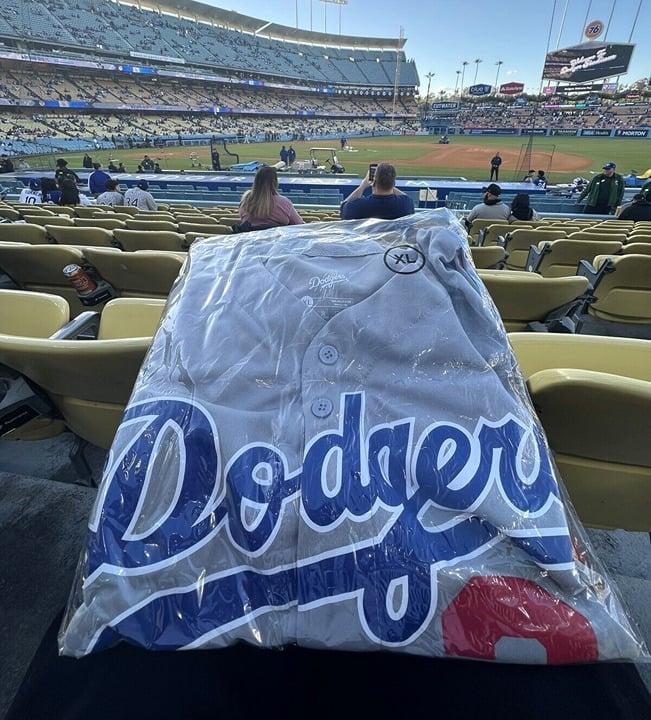 2024 SGA Fernando Valenzuela Dodgers Jersey Size XL / Extra-Large
