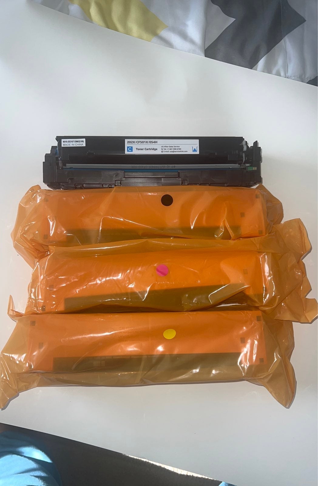 Printer Toner Cartridge 4pk