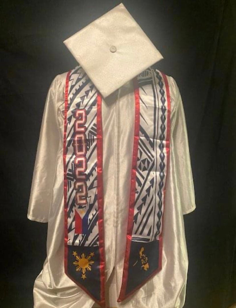 Philippines Filipino Tribal Graduation Stole 2022