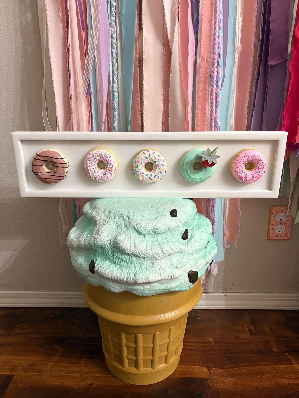 Large Donut Wall decor