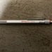 Silver metal mechanical pencil body