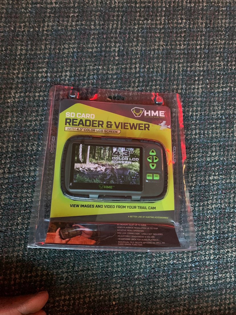 HME Deer Cam SD Card Reader/Viewer w/ 4.3 LCD Screen HME-CRV43
