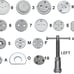 24pc Disc Brake Caliper Compressor Wind Back Professional Tool Set