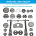 24pc Disc Brake Caliper Compressor Wind Back Professional Tool Set