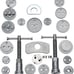 24pc Disc Brake Caliper Compressor Wind Back Professional Tool Set