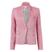 Veronica Beard Orchid Pink Dickey Linen Up Collar Blazer Jacket