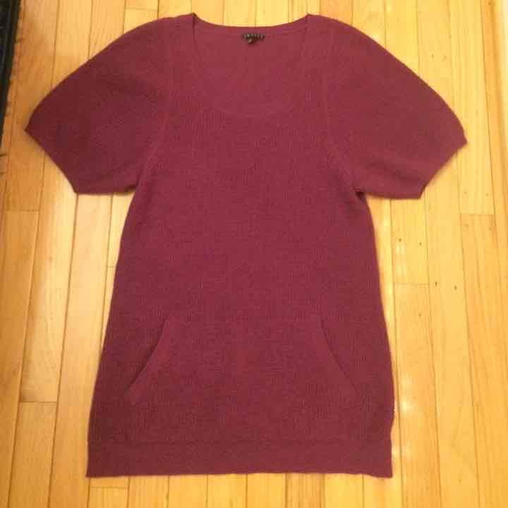 Theory Cashmere Sweater Tunic Top