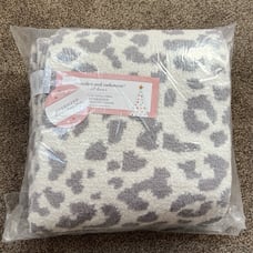 Cupcakes and Cashmere Leopard Throw Blanket