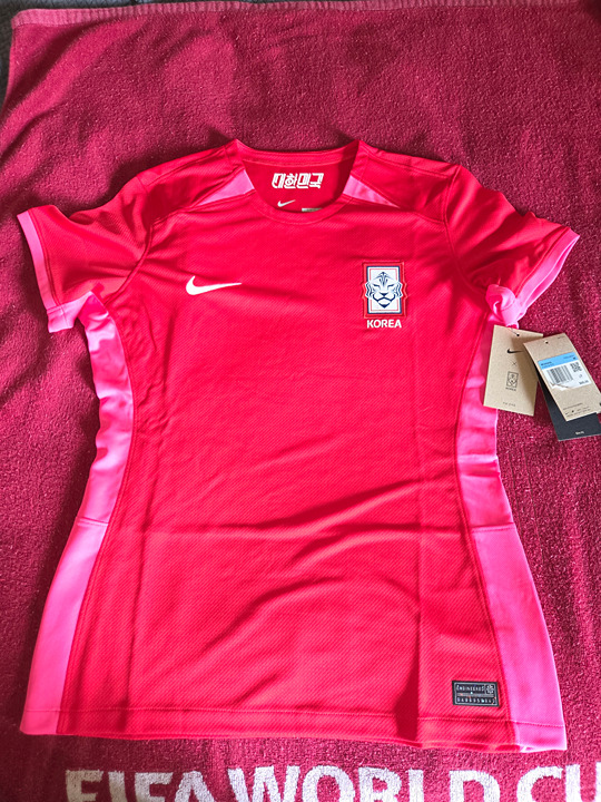 South Korea Jersey 2023 Home Soccer Shirt Nike Womens Medium